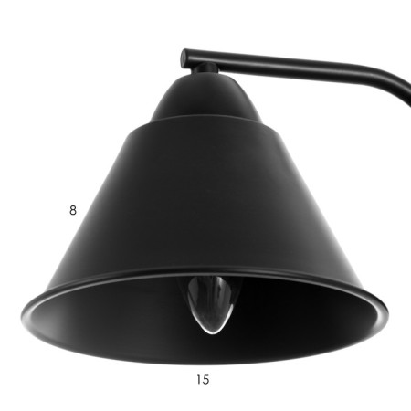 Bra "Edmas" E27 40W black-4