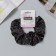 Hair elastic band "Orbit" Netiva reaping, 12 cm, black