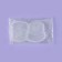 Silicone Mold for candy and chocolate "Easter cakes", 14.2 × 8 cm, the color is transparent