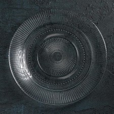 Black glass plate 