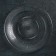 Black glass plate "Luiza", D = 25 cm