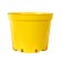 Pot for seedlings, 5 l, d = 22 cm, h = 18 cm, yellow, greengo