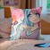 Decorative anime pillow "meow"