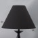 Traffic lamp with lampshade Risalux "Erica", E27, 40 W, Black, 34 × 34 × 56 cm