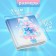 Notebook Gift Book 96l, line, color block, PVC 3D anime cover (9.5x10.5cm)