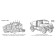 Coloring "Cargo machines of the world"