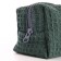 TEXTURA lightning cosmetic bag, green color
