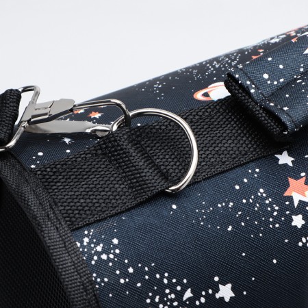 Bag - Animal Carriage "Star Sky", size S, 37.5 x 17 x 22 cm, black-4