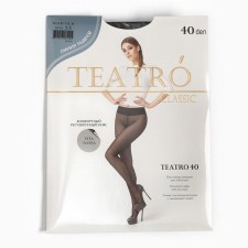 Колготки женские Teatro 40, цвет чёрный (nero), размер 3