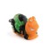 Set of game Bugs Racings "Race beetles. Snail and rhino ", with two cars