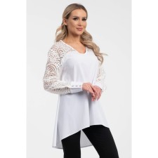 Women's tunic, size 42, white color