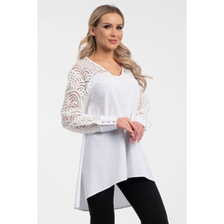 Women's tunic, size 42, white color