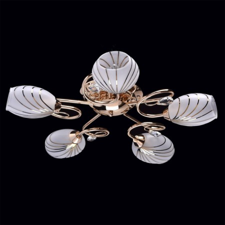 Cellular Cell "Fiesta" 5x60W E14 gold 65x65x13cm-4