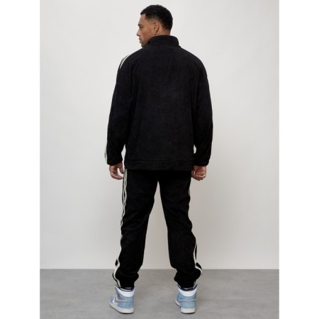 Sports suit men's, size 48, black color-3