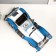 Metal souvenir "Retro. White-blue car" 35.5x15.5x14 cm