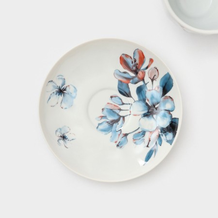 Porcelain Tea Service "Moments of Spring", 13 items-3