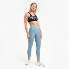 Female leggings, blue color, size 44 (s)