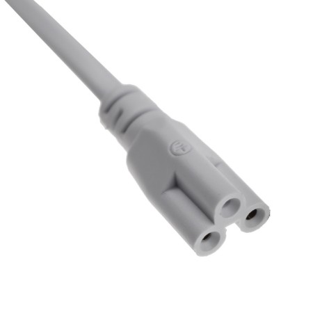 The wire for connecting the ULI-P Lovember to the 220V network Uniel, 300 cm, 3 contacts, white-1