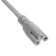 The wire for connecting the ULI-P Lovember to the 220V network Uniel, 300 cm, 3 contacts, white