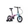 Bicycle 14 ’’ maxiscoo S007 Pro, pink color with blue