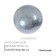 Fitball 55 cm, 800 g, massage, gray color