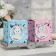 A set of money boxes "on newborns", MDF, 29x12x4 cm