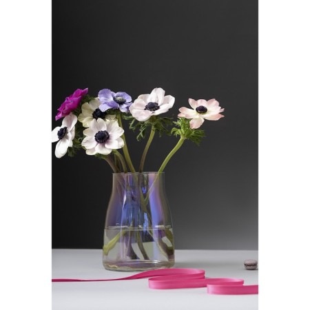 Bergenson Bjorn AGNIS flower vase, 21 cm, pearl color-4