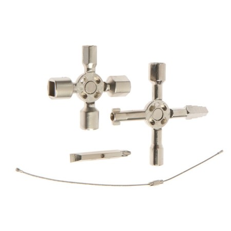 Multifunctional key Deko MW01, for electric shocks, 10 in 1-1