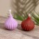Candle "onion" 5x5x5 cm, soy wax mix