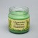Natural eco candle "Exotic bergamot", green, 7x7.5 cm, 14 hours