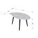 Berley coffee table, 900 × 500 × 460 mm, color of oak Gray