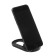 Luazon phone stand, folding, adjustable height, rubber insert, black