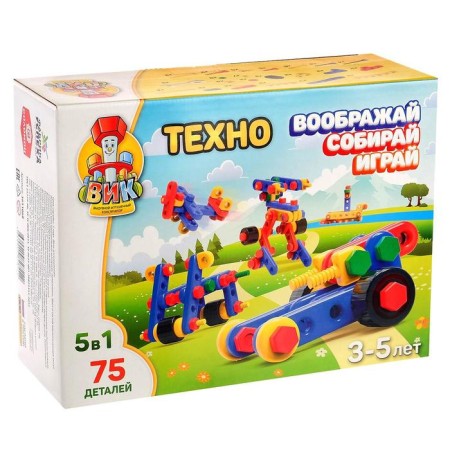 Constructor "Techno", 75 parts-1