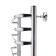 Electric towel Indigo Brace Lux, 700x400 mm, timer, hidden installation, chrome