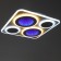 Causteen with PDU 2047/1 LED 160W Dimmer white D.50 cm Bayerlux