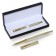 Handle Gift Roller in the leatherette case PB IT, matte gold/gold