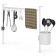Organizer kitchen umbra Anywhere, 20 hooks, white color