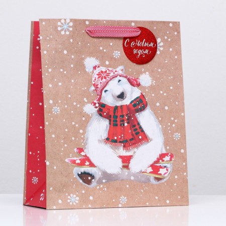 Gift package "Snowman" 26 x 32 x 12 cm-2