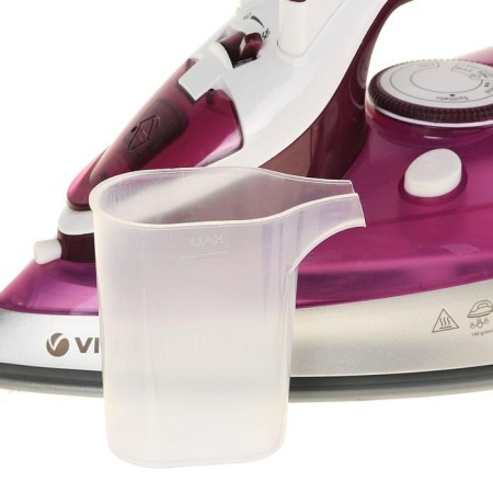 Iron VITEK VT-1246 VT, 2400 W, ceramic sole, 30 g/min, 330 ml, purple-5