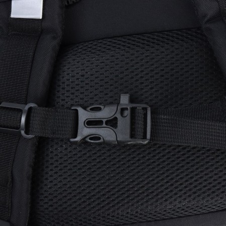 Youth backpack 40 x 28 x 16 cm, Grizzly, ergonomic back, laptop department, black-8