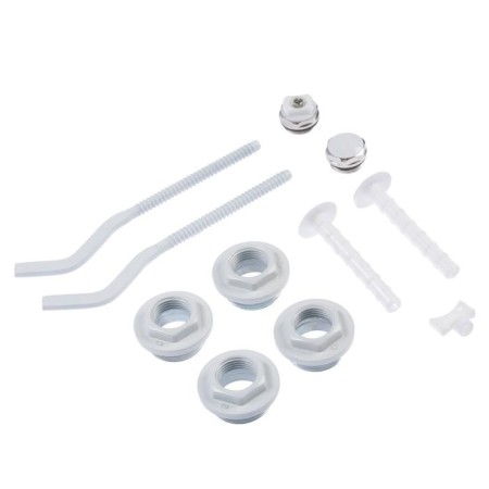 A set for connecting the radiator Valfex, 1 "X1/2", with two brackets, in a blister-1