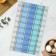 Waffle towel, col. Multi 30x60cm, 230 g/m, HL100%