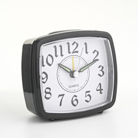 Clock - alarm clock "Classic" with backlight, discrete move, 9 x 8 cm, aa