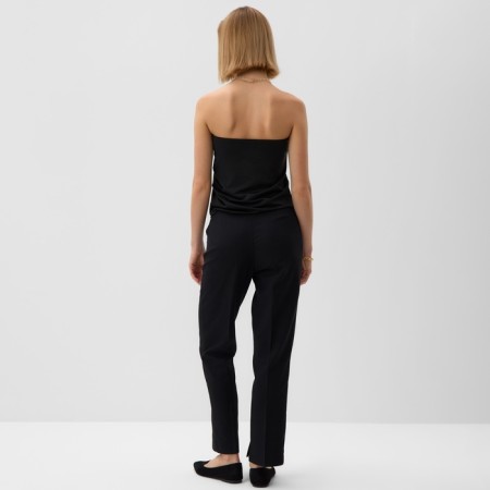 Women's pants Minaku: Casual Collection Black Black, Rr. 48-2