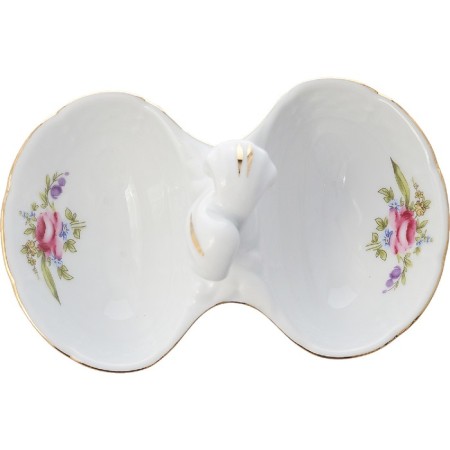 Double Menuet Solonka, Decor "Meissen Flower, Gold Gather", 13 cm-1