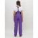Ski pants female, size 50, purple color
