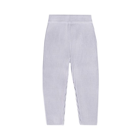 Pants for girls, height 152 cm, light gray color-1
