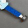 Model made of wood "sword", blue