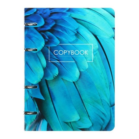 Notebook on rings A5 120 sheets in the Calligrata EXTOTIA cell, plastic cover, offset unit-2