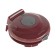 Willmark WM-103R, 750 watts, thin waffles, anti-stick coating, burgundy